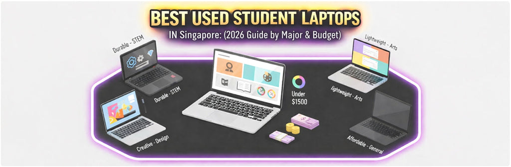 Best Used Student Laptops in Singapore (2026 Guide by Major & Budget)