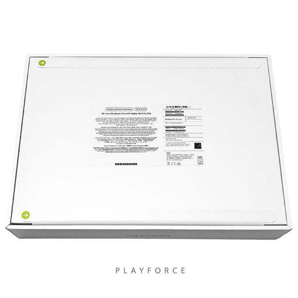 MacBook Pro 2023 (16-inch, M2 Pro, 12C CPU, 19C GPU, 16GB, 1TB, Space Grey)(New)