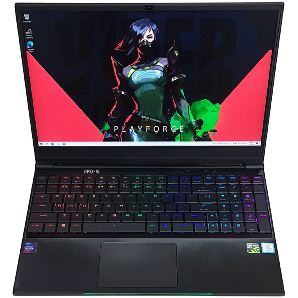 Aftershock Apex 15 (i7-8750H, GTX 1050Ti, 16GB, 512GB SSD, 15-inch)