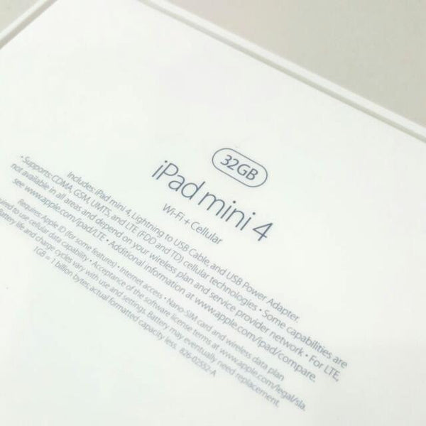 iPad Mini 4 32GB Cellular